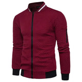 olid Color Zipper Long Sleeve Thin Jacket