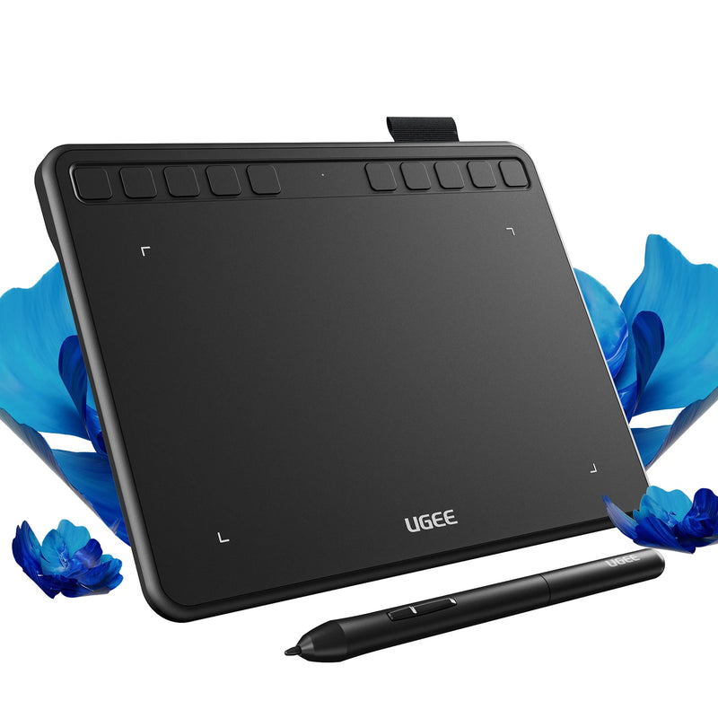 UGEE S640 Graphic Tablet - 6 Inch Drawing Pad with 8192 Levels of Pressure Sensitivity