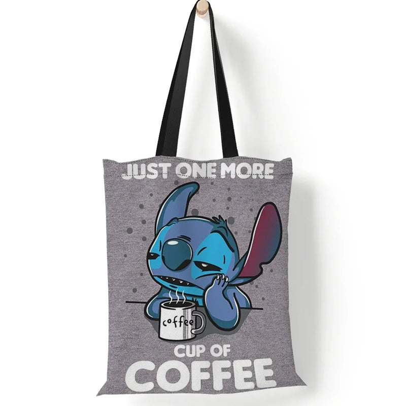 Stitch Disney Canvas Shoulder Bag