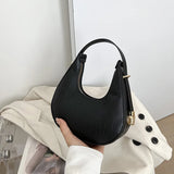 Leather Shoulder Hobo Bag