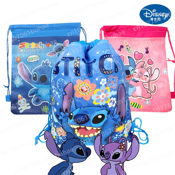 Disney Stitch Drawstring Bag