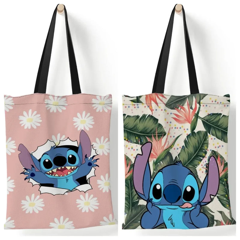 Stitch Disney Canvas Shoulder Bag