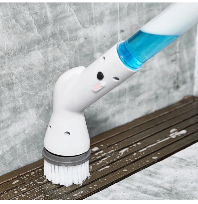 Household Cordless Spin Scrubber - Multipurpose Electric Cleaning Brush