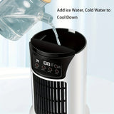 Portable Air Conditioner & USB Air Cooler Fan – 6-Speed Humidifier