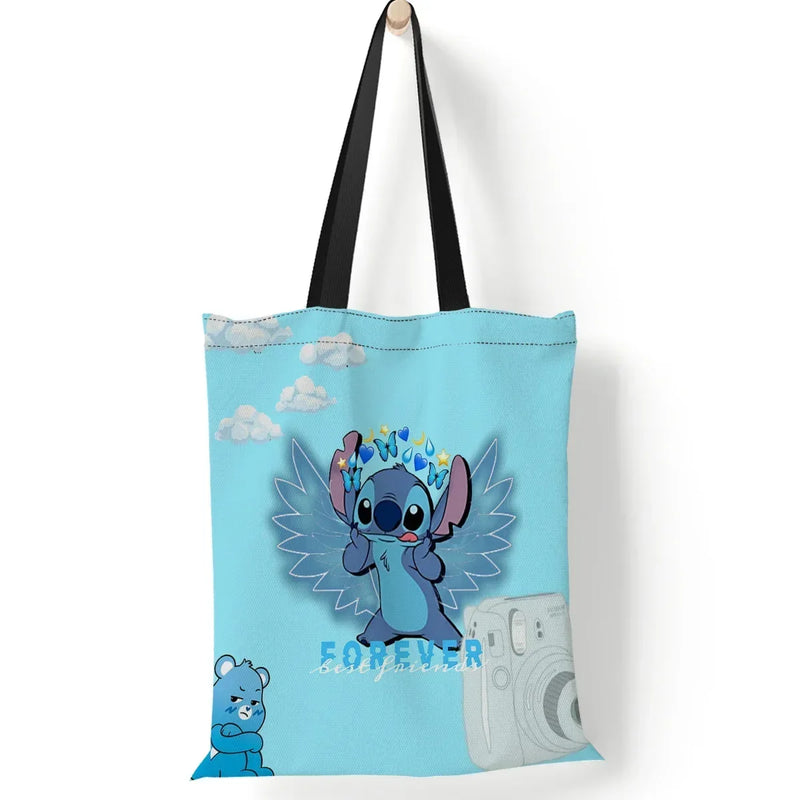 Stitch Disney Canvas Shoulder Bag