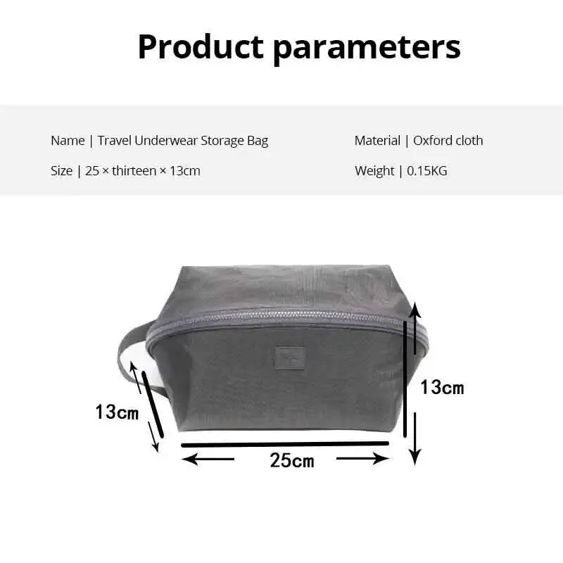 Storage Bag - Portable Zipper Organizer for Travel