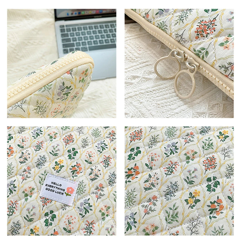 Cute Flower Laptop Sleeve - 14 inch Notebook