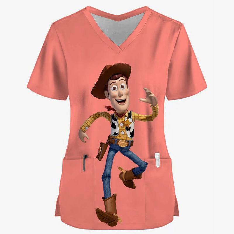 Toy Story Scrub Tops