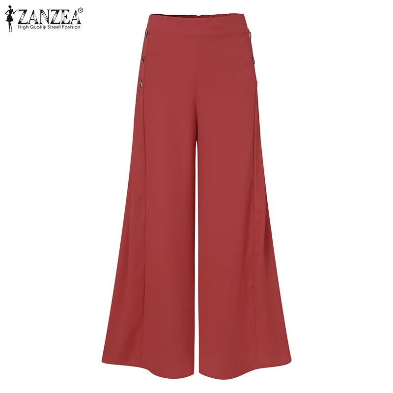 Elegant Wide Leg Pant Capris