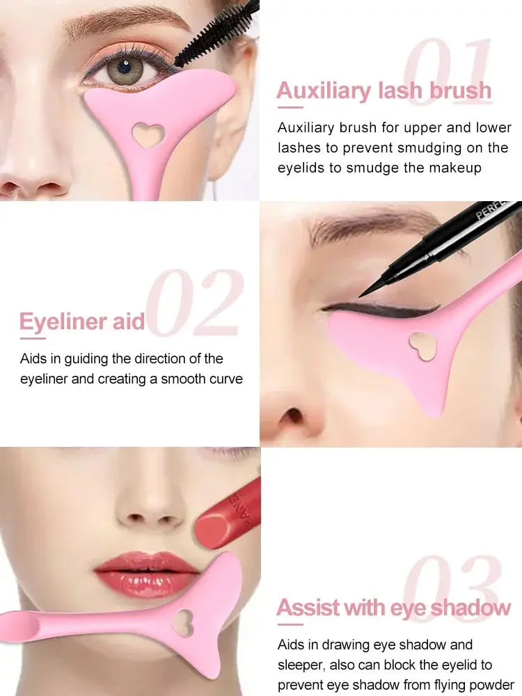 Eyeliner Stencil Wing – Reusable Makeup Tool for Flawless Liner