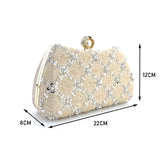 Flower Evening Bag Clutch