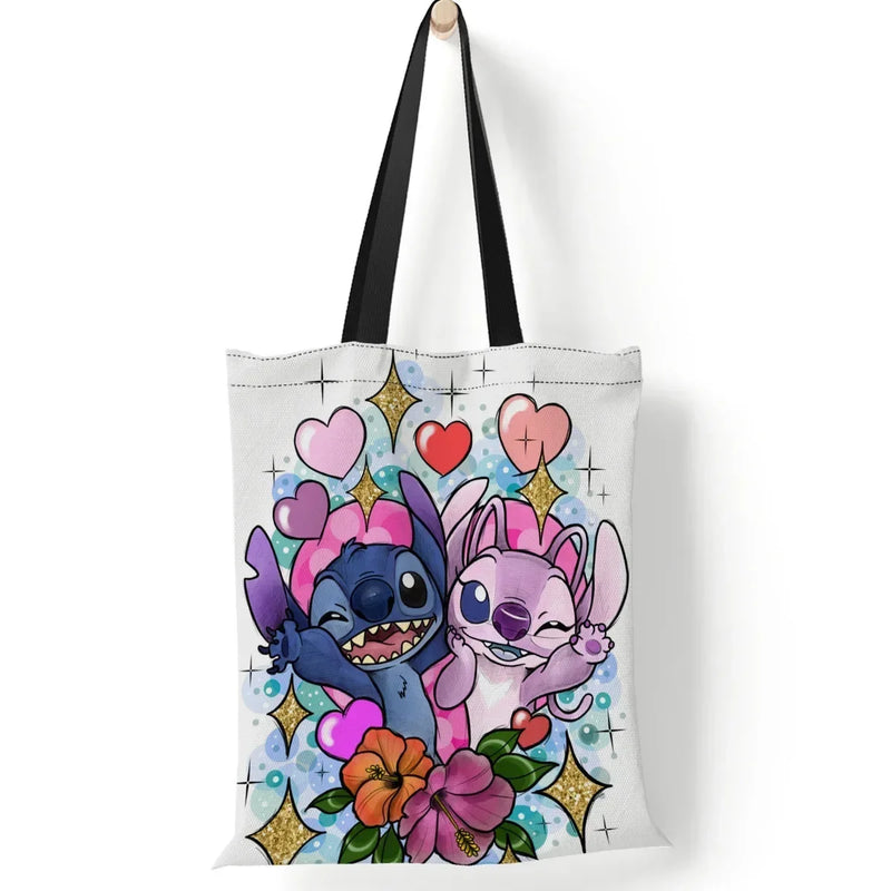 Stitch Disney Canvas Shoulder Bag