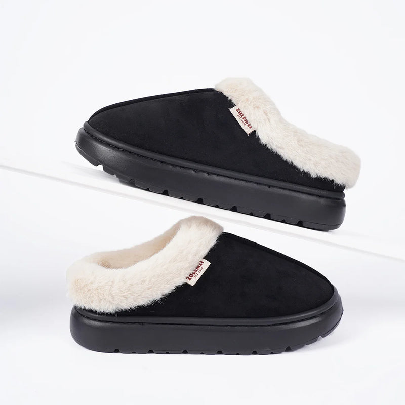 Women's Indoor Plush Padded Slippers