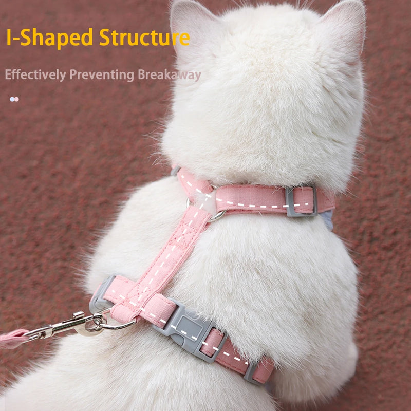 Adjustable Cat/Puppy Harness Vest