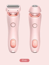 2 In 1 Electric Shaver for Women – Rechargeable, Waterproof Painless Hair Removal Trimmer