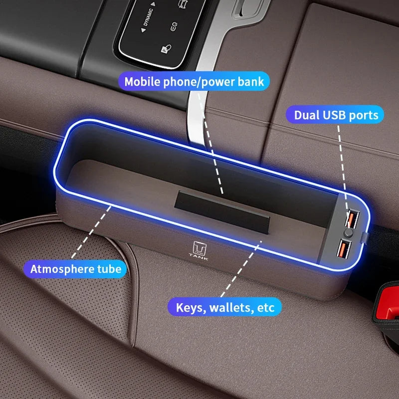 Car Seat Organizer Crevice Storage Box