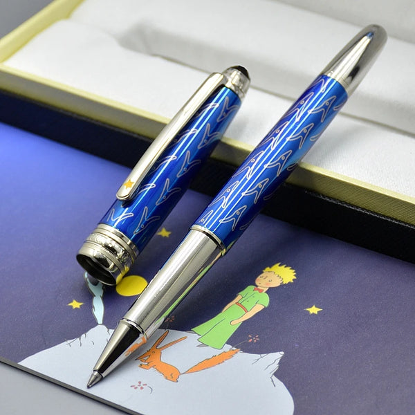 High-Quality Blue MB 163 Ballpoint Pen