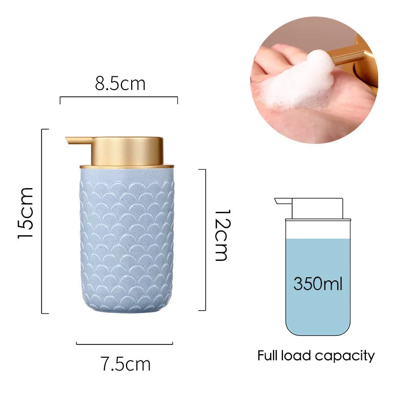 Luxury Body Wash Soap Bottle -Ceramic