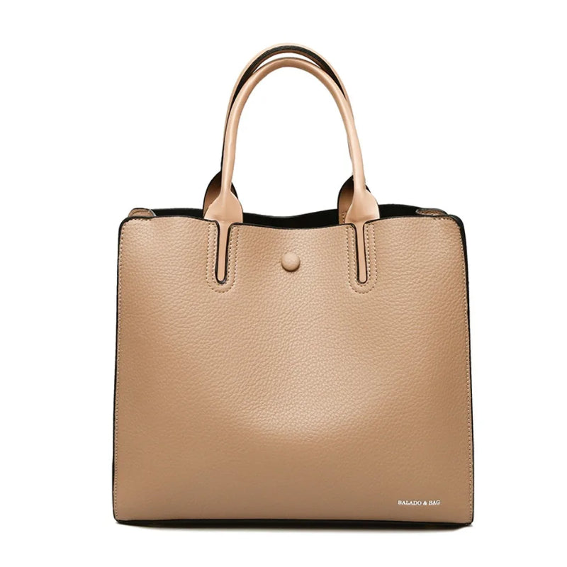 High Quality Soft Leather Tote Handbag