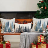 18x18  Christmas Tree Decorative Throw Pillows