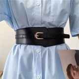 Corset Wide Leather Belt