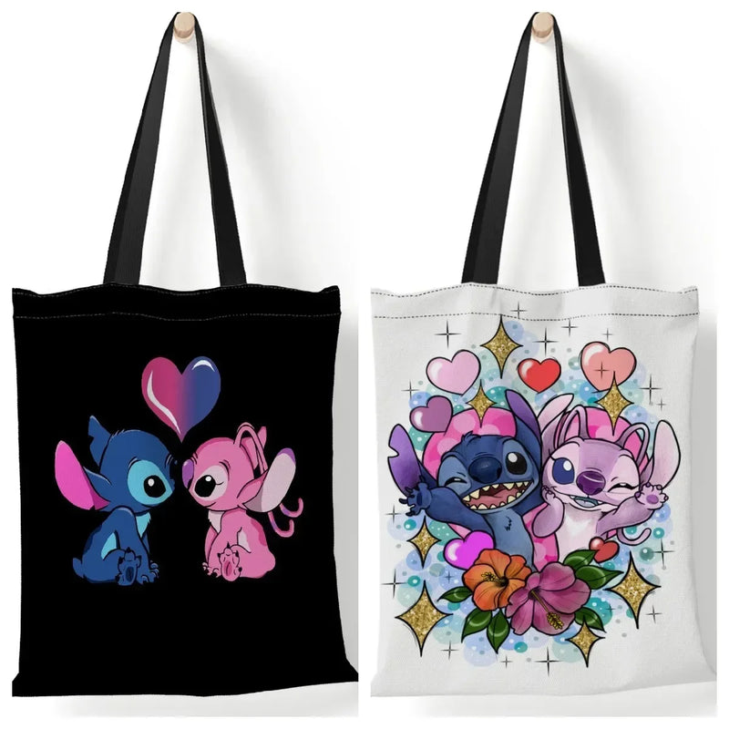 Stitch Disney Canvas Shoulder Bag