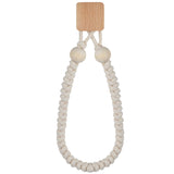 Nail-Free Rope and Wood Hook Paper or Hand Towel Holder