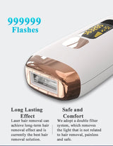 999999 Flashes IPL Laser Epilator for Women