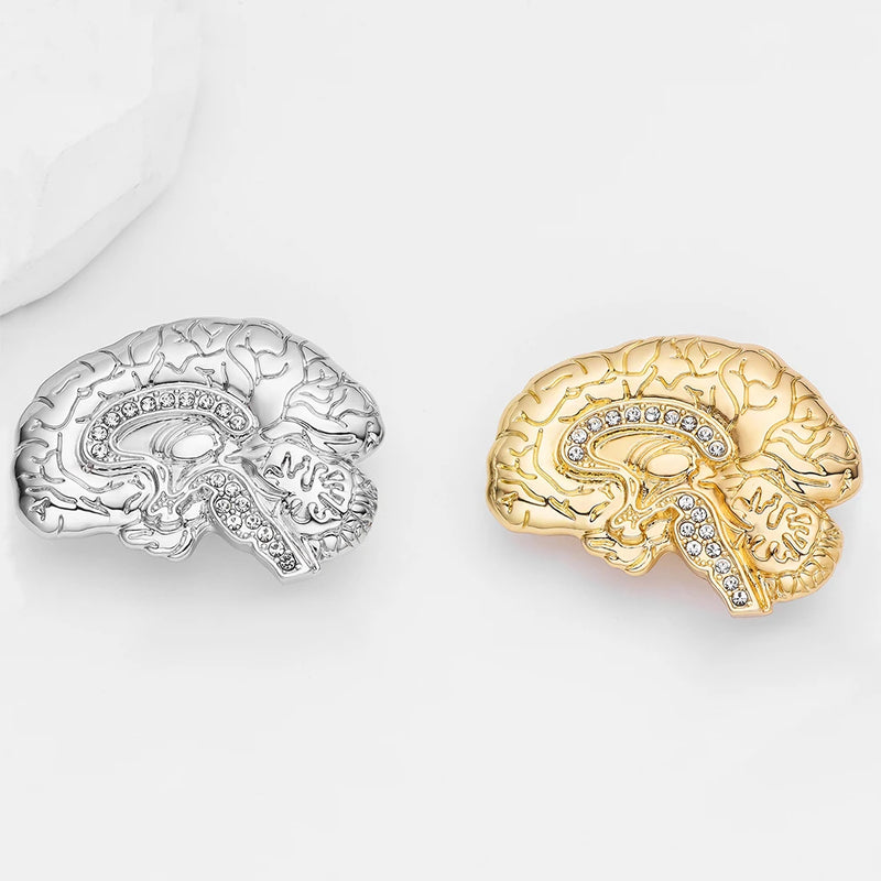 Medical Anatomy Brain Pin