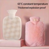 2000ml Hot Water Bag with Plush Cover