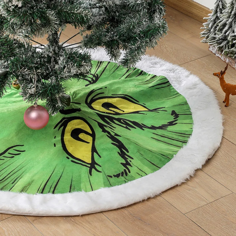 Grinch Tree Skirt