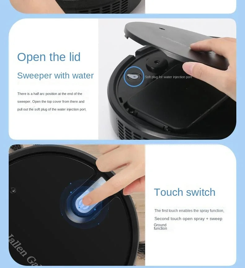 5-in-1 Wireless Smart Robot Vacuum Cleaner