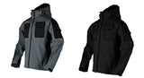 Men's Waterproof Hooded Jackets + Multi-pocket Cargo Pants 2-Piece Suit