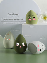 Wet and Dry Sponge Gourd Powder Puff Soft Cosmetic Egg