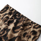 Fashion Leopard Print Long Skirt