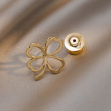 Cubic Zirconia Small Yellow Flower Brooch