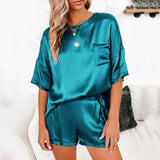 Satin Pajamas Set