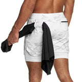 Gym Workout Shorts With Phone Pocket - The Next Door Neighbor 