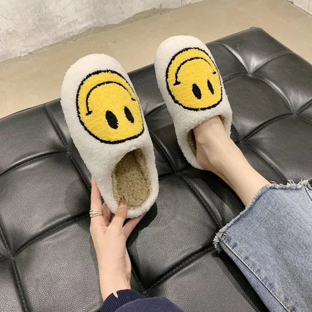 Smiley Face Slippers