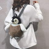 Cute Penguin Plush Backpack - The Next Door Neighbor 