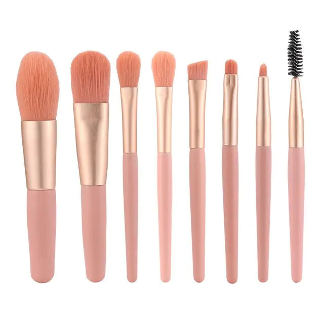 8 Pieces Makeup Brushes Set - The Next Door Neighbor 