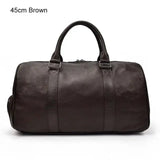 Durable Genuine Leather Travel Bag