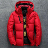 Men's White Duck Down Jacket - The Next Door Neighbor 