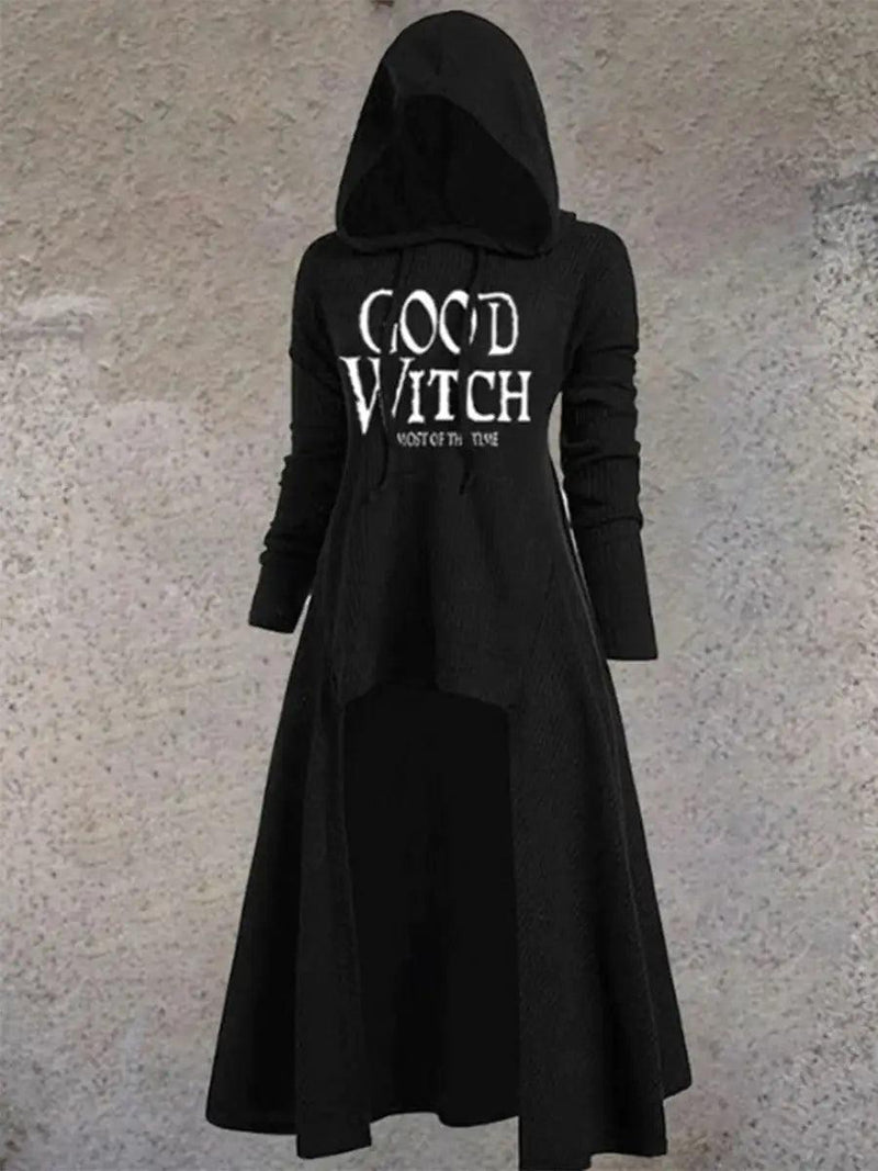 Good Witch Long Sleeve Hooded Top