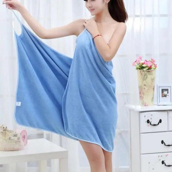 Towel Wrap Dress - The Next Door Neighbor 