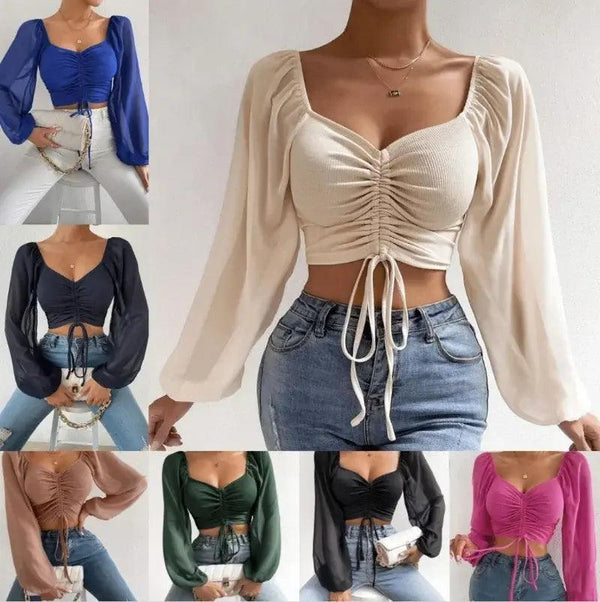 Stylish Crop Top - The Next Door Neighbor 