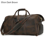 Durable Genuine Leather Travel Bag