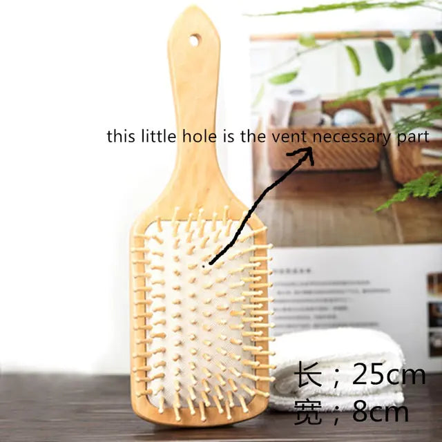 Paddle Cushion Hair Loss Massage Brush - The Next Door Neighbor 