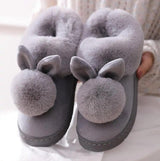 Warm & Fuzzy Bunny Slippers - The Next Door Neighbor 