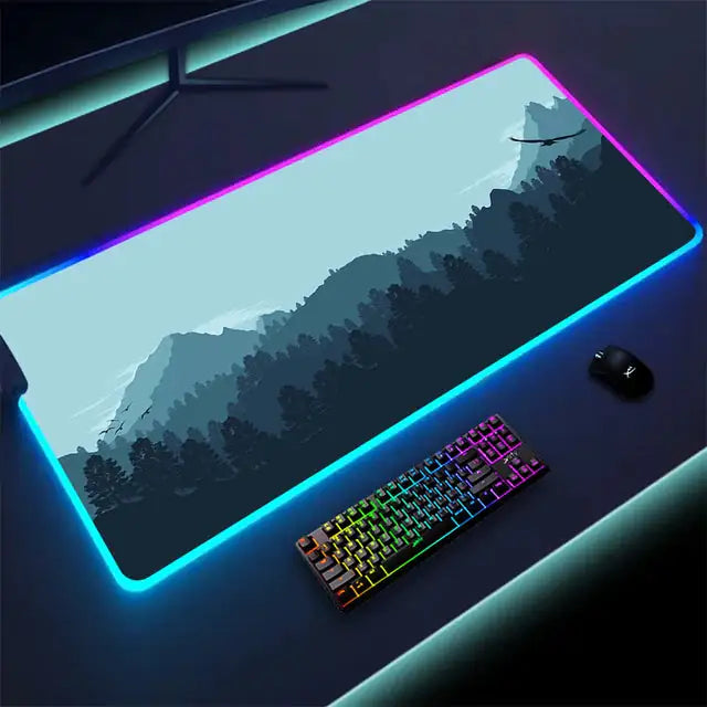 Luminous LED Lighting Desk Pad